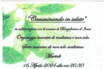 Camminando in salute : &quot; 11&#176; Comandamento. Conosci te stesso&quot;