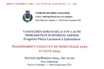 Incontro sulla Flavescenza Dorata della Vite - Orio 