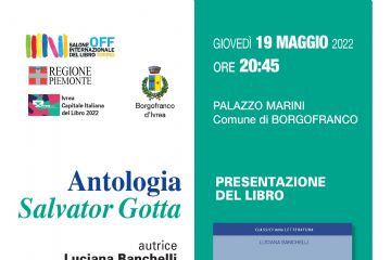 Borgolibri - presentazione del libro &quot;Antologia di Salvator Gotta&quot;